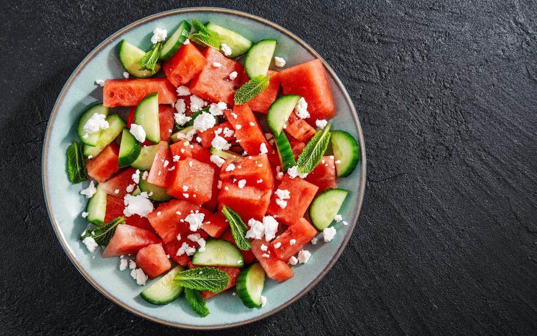 Melonen-Feta-Salat